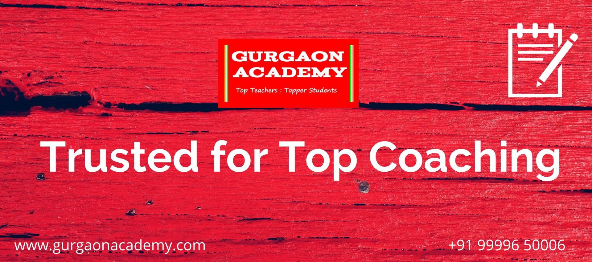 Trusted Gurgaon Academy coaching for DLF Phase 5 students in Gurgaon and Delhi