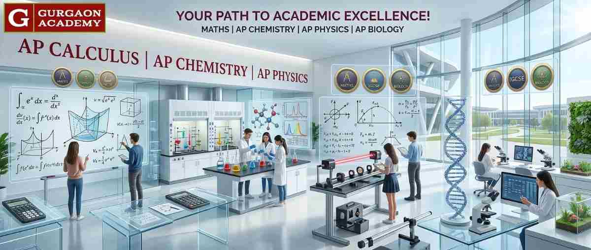 AP Physics, Chemistry, Biology and Calculus online coaching for Gurgaon students