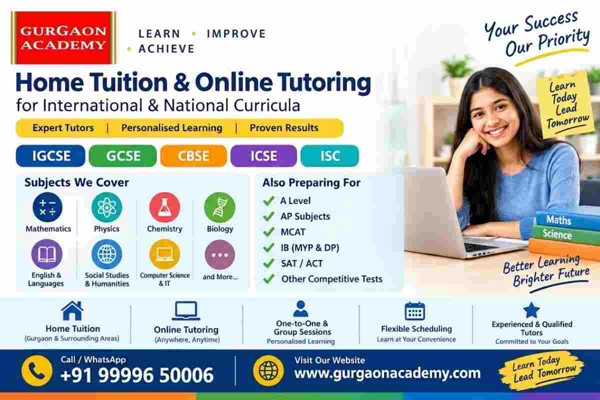 Top Gurgaon Academy coaching for DLF Phase 4 students in Gurgaon and Delhi